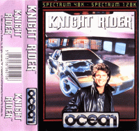 Knight Rider ZX Spectrum  box art